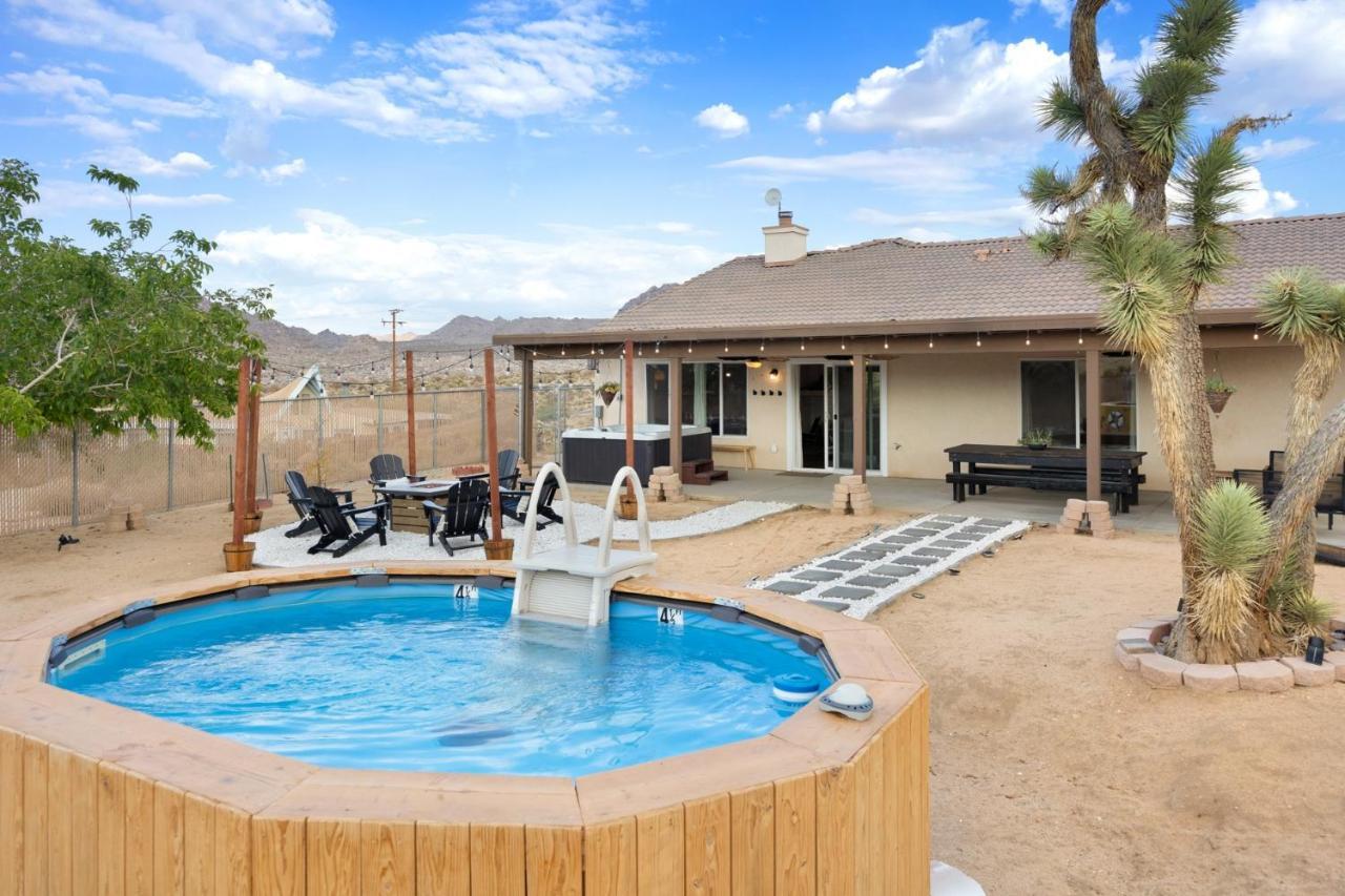 Alana House - Pool, Hot Tub, Bbq, Fire Pit And Walk To Hikes! Home Joshua Tree Extérieur photo