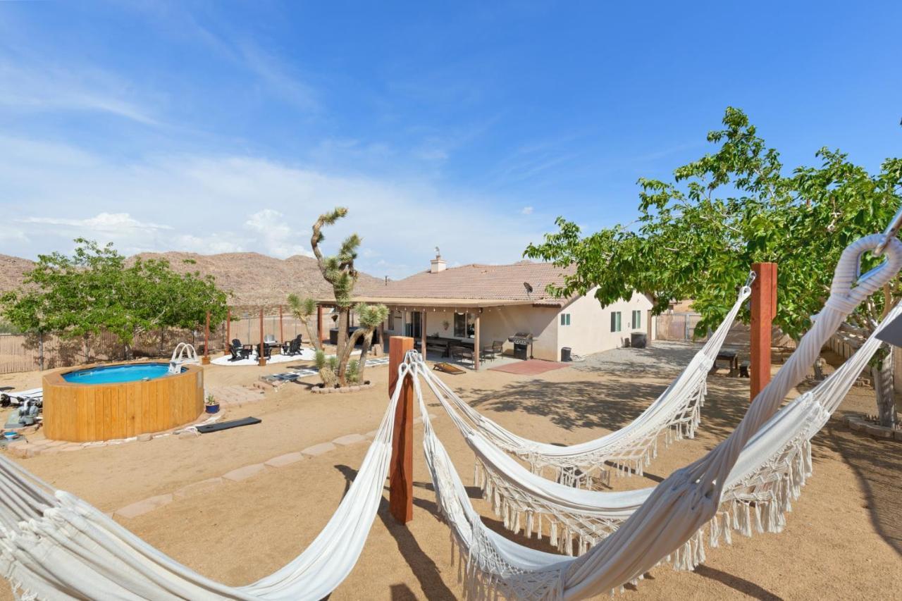 Alana House - Pool, Hot Tub, Bbq, Fire Pit And Walk To Hikes! Home Joshua Tree Extérieur photo
